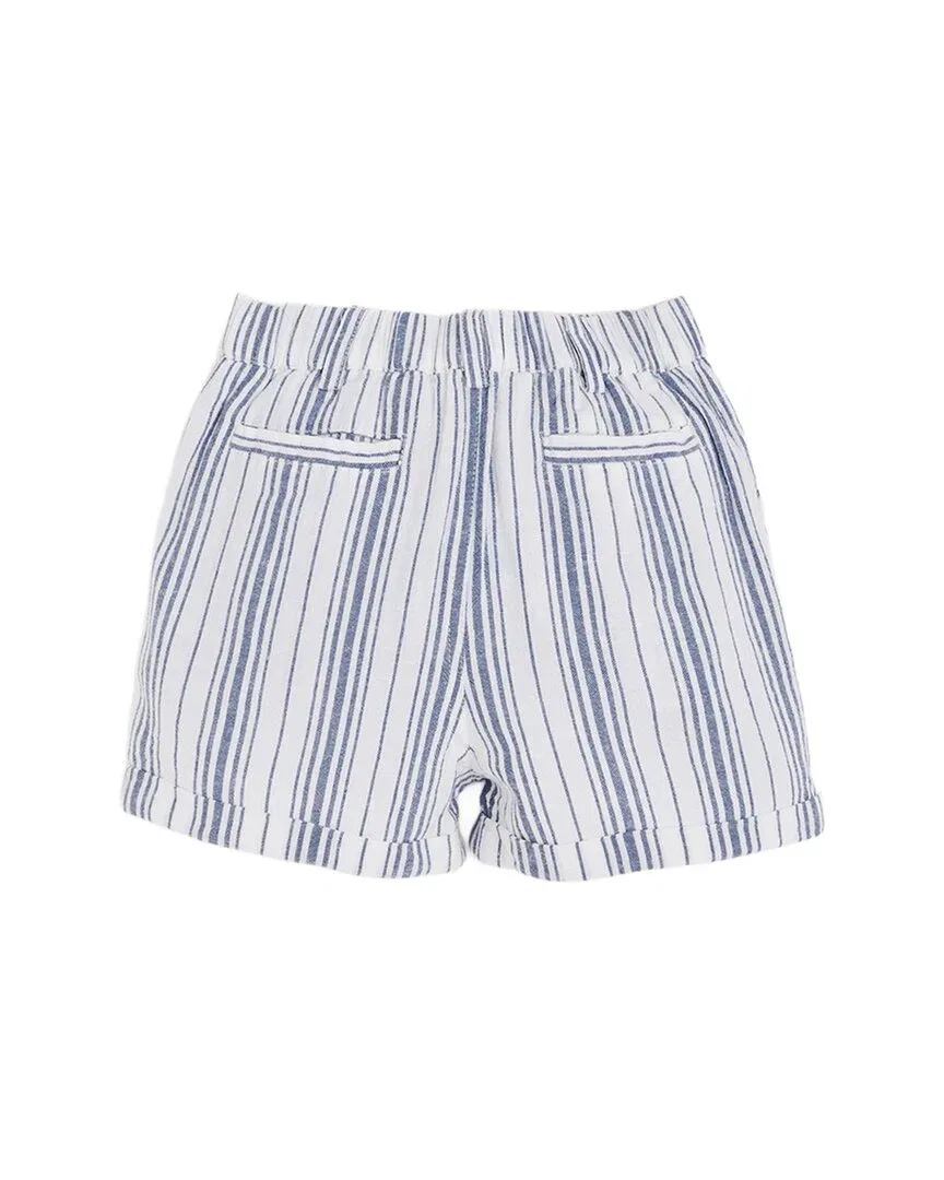 Babycottons Striped Bermuda, белый — фото 2