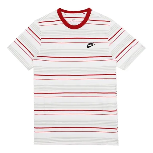

Футболка Nike Sportswear Club T-shirt 'White Red', белый