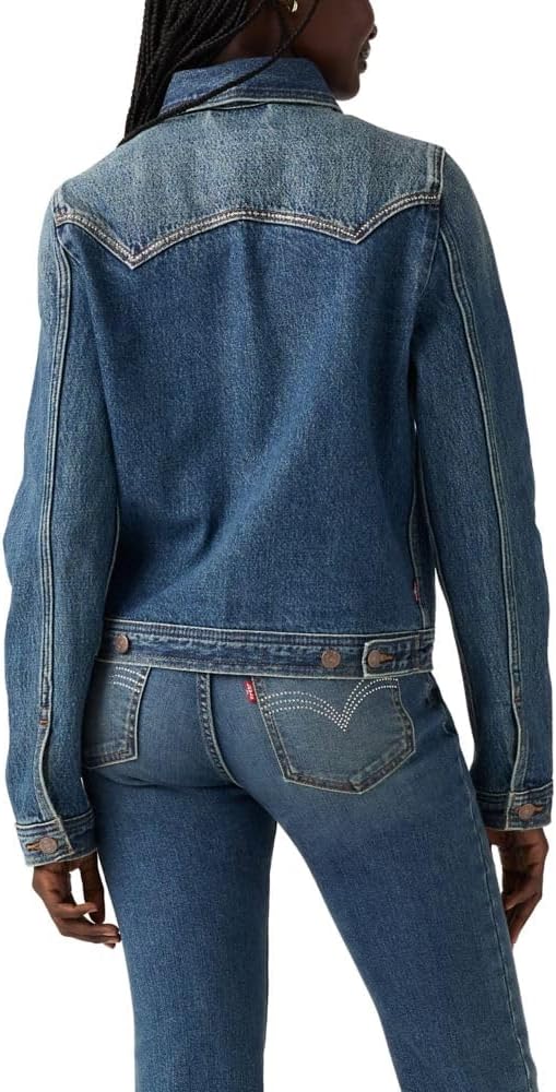 Женская джинсовая куртка Levi's Original Trucker Bling, (New) Show On The Road (Non Stretch) — фото 2