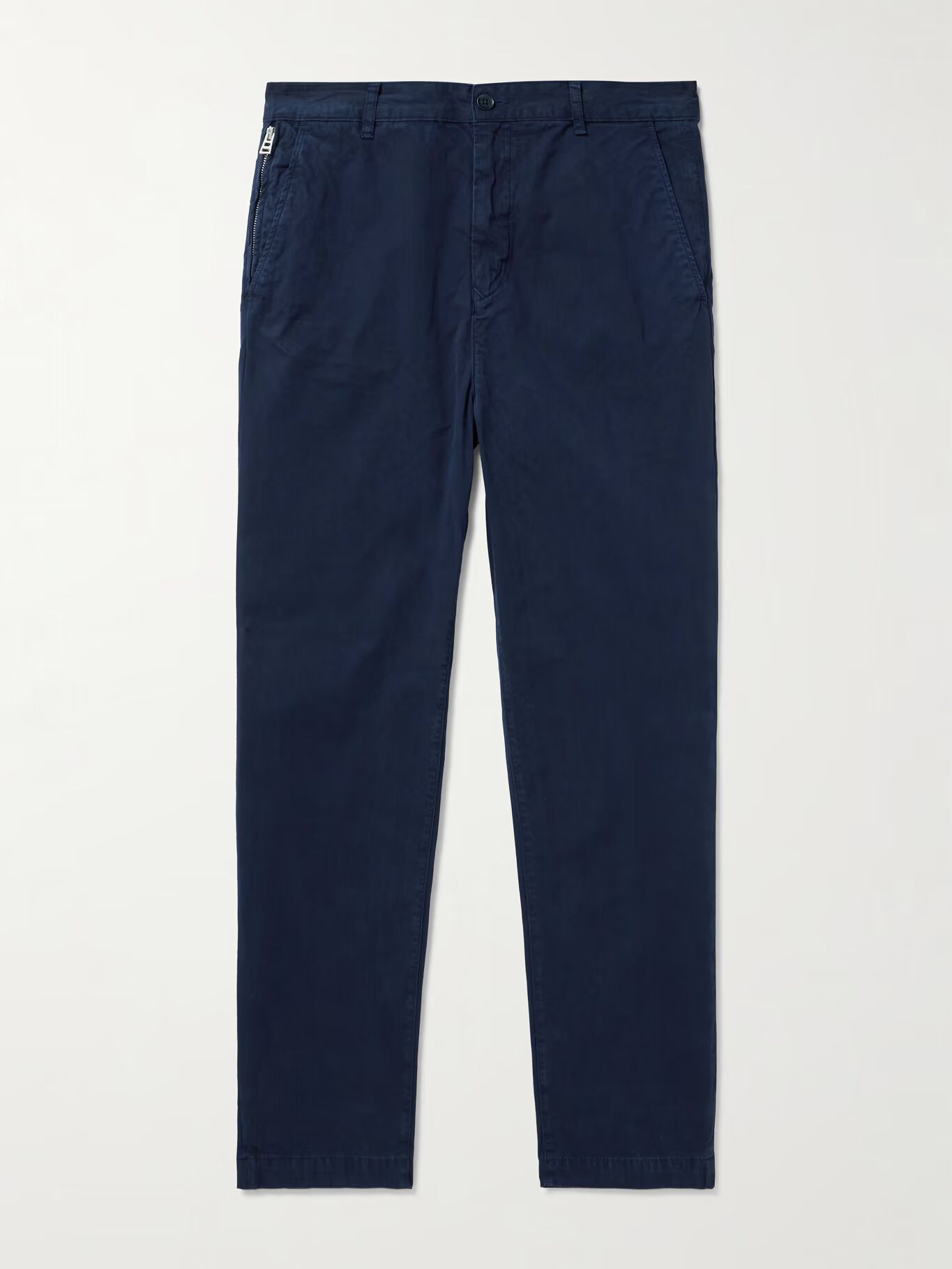 

Брюки-чиносы Rally Slim-Fit Straight-Leg из хлопчатобумажной саржи, окрашенные в готовом виде BELSTAFF, синий