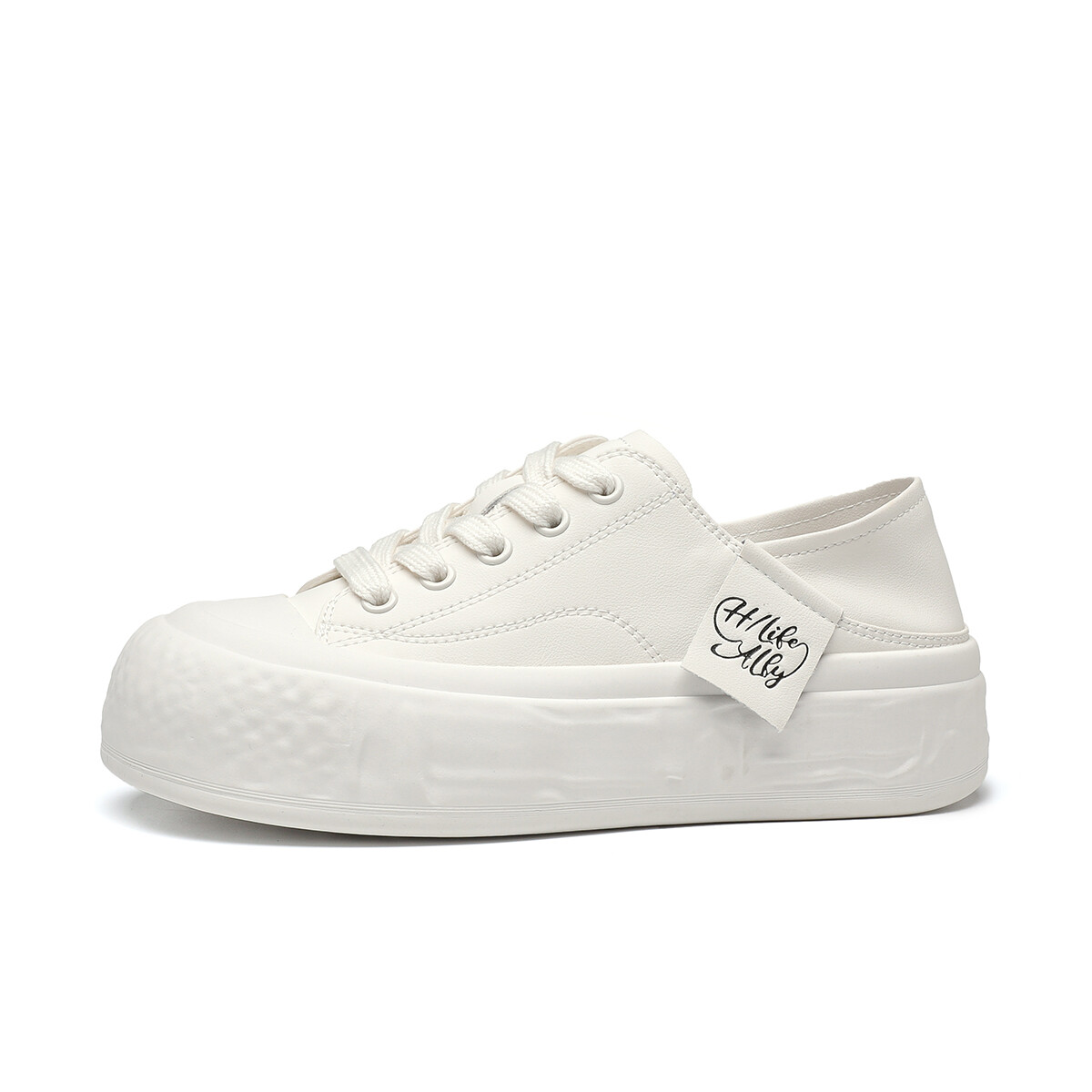 

Кроссовки для образа жизни Женские низкие Hla, цвет White/Apricot