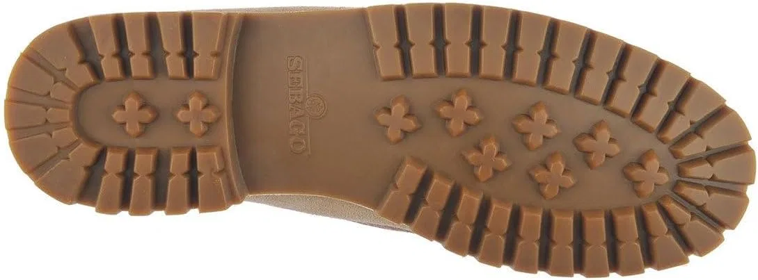 Лоферы замшевые Sebago Ranger, Beige Camel — фото 4