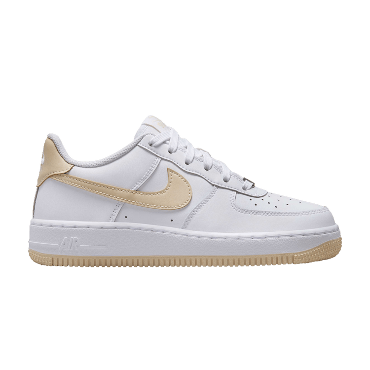 

Кроссовки Nike Air Force 1 GS 'White Light Khaki', белый