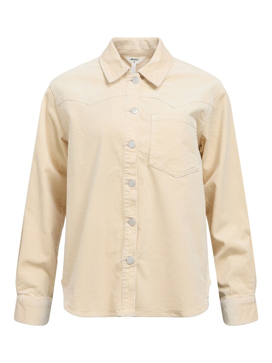 

Рубашка OBJECT Blouse OBJLiva, бежевый