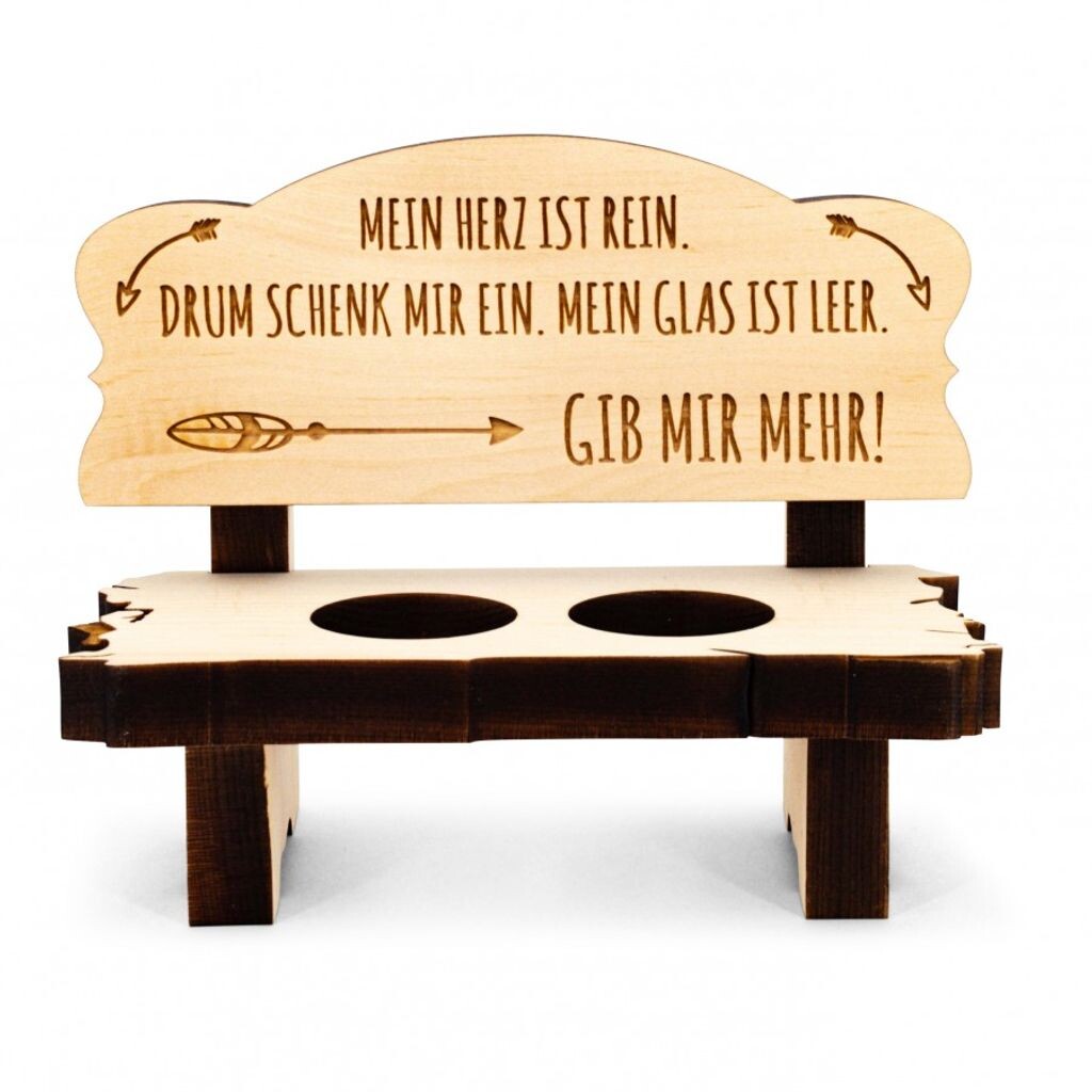 

2er Зирбен Шнапсбанк Мое сердце чистое sagl.tirol