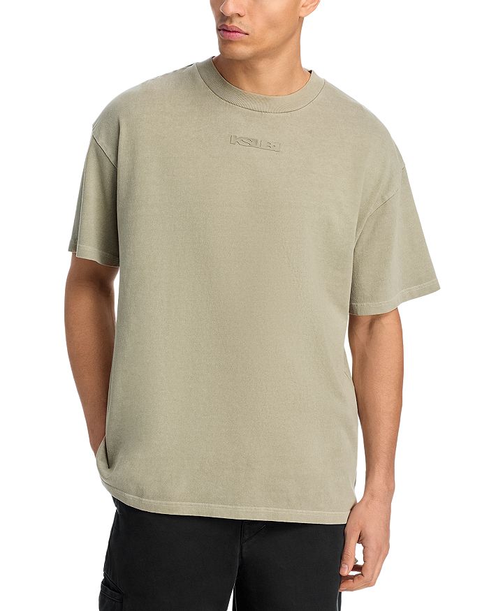 

Футболка с логотипом оверсайз Ksubi, зеленый