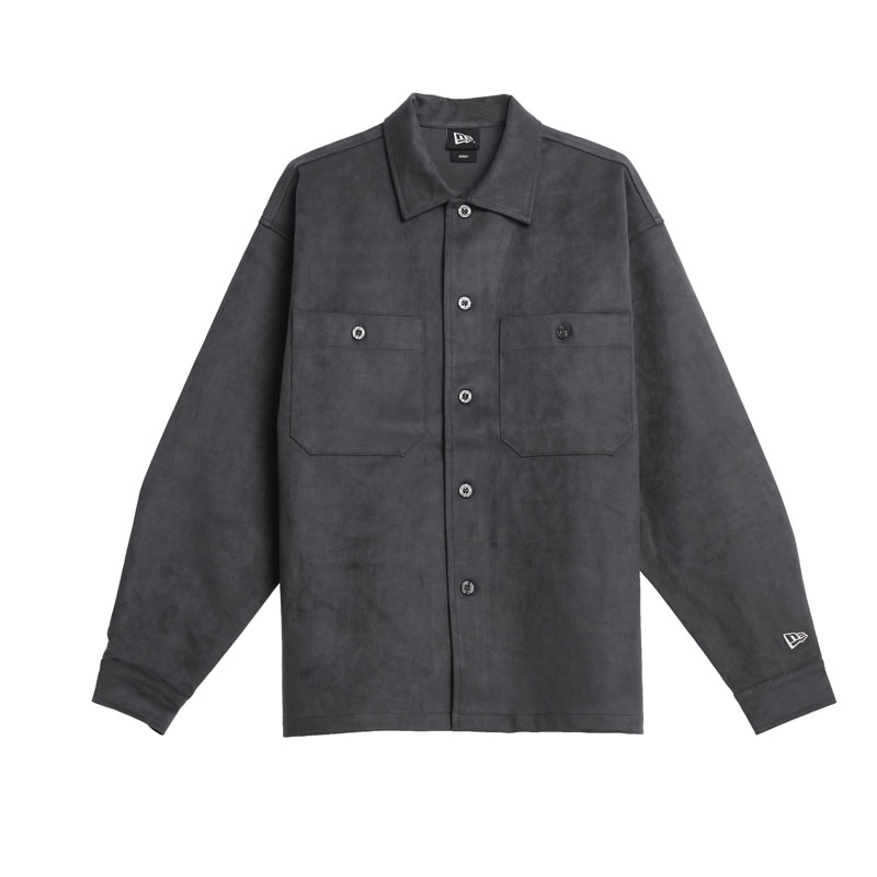 

New Era Рубашка Ancient Civilization Reshaping Collection Vintage Loose Fit Distressed Casual Long Jacket, Black Unisex