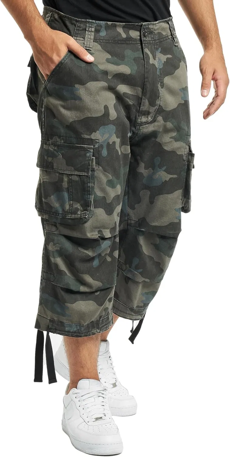 Капри-шорты Brandit, 6 карманов, Dark Camo