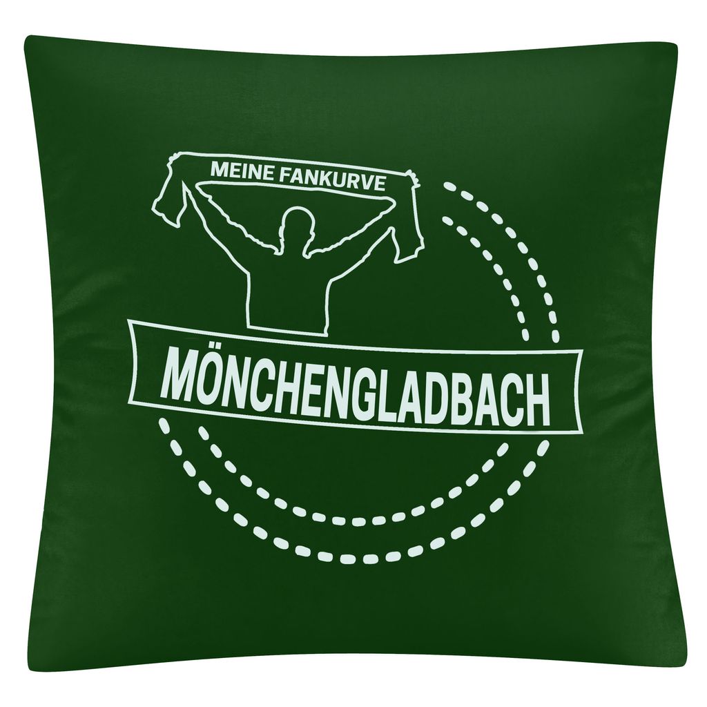 

Чехол на подушку multifanshop - Mönchengladbach - My Fan Curve, зеленый, один размер