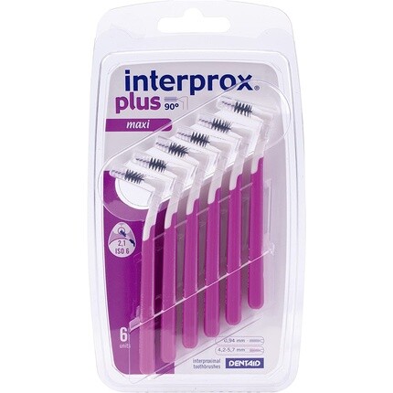 

Плюс фиолетовая межзубная щетка Maxi 2,1 мм, Interprox
