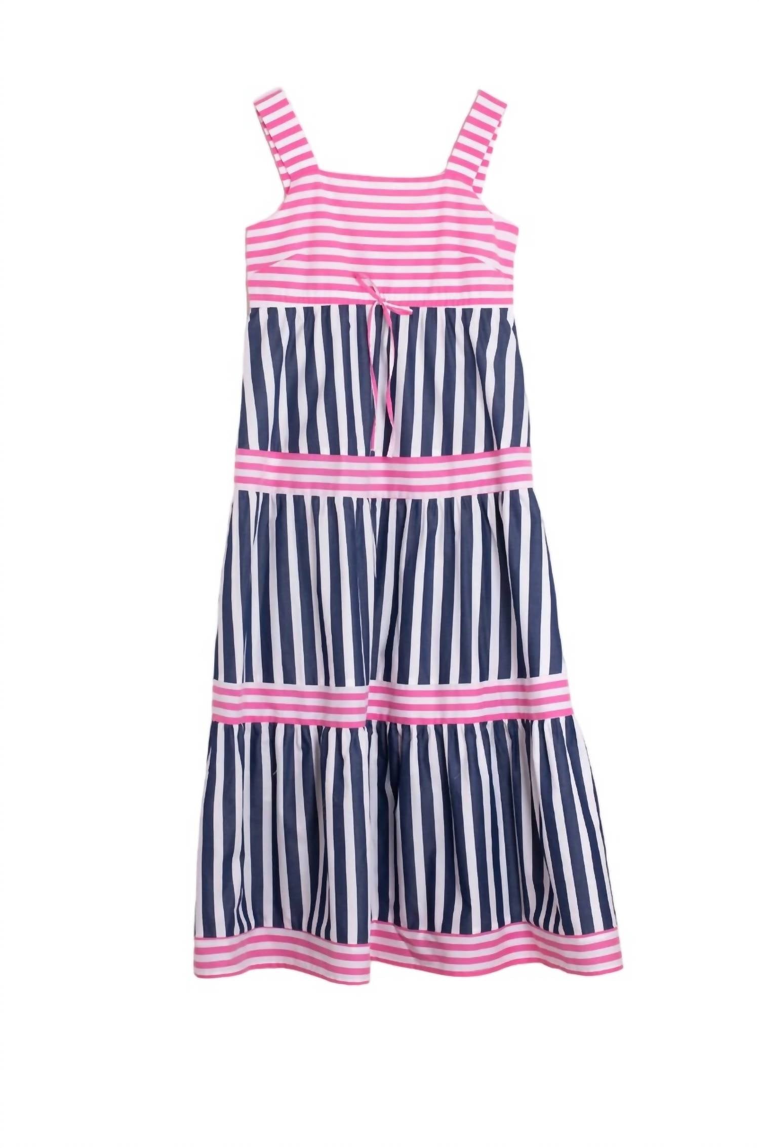 

Женское платье Adelia из поплина в полоску Vilagallo, цвет poplin stripes