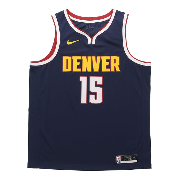 

Майка Nike NBA Basketball Sports Jersey Vest Denver Nuggets Jokic 15 Navy Blue Dark blue, синий