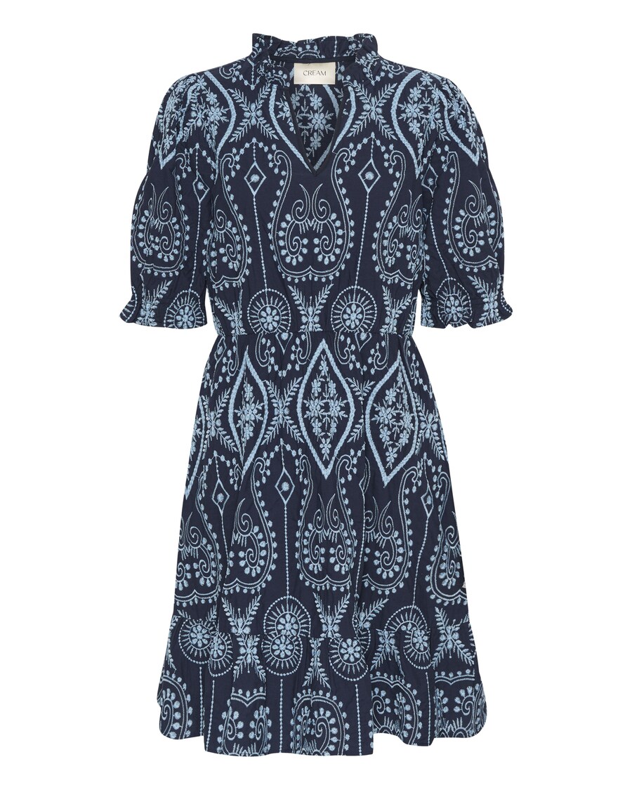 

Мини платье Cream Lainey, mottled blue