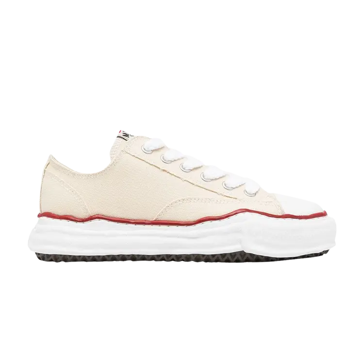 

Кроссовки Maison Mihara Peterson OG Sole Canvas Low, кремовый, Бежевый, Кроссовки Maison Mihara Peterson OG Sole Canvas Low, кремовый