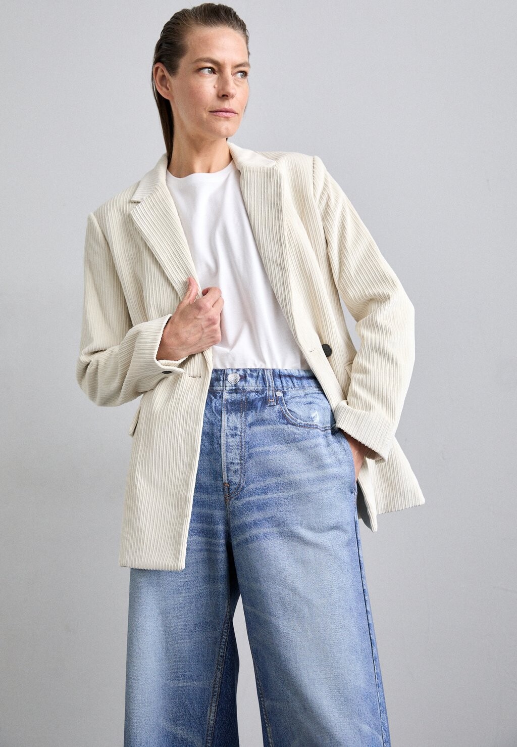 

Джинсы свободного кроя MIRAMAR WIDE LEG rag & bone, светло-голубой