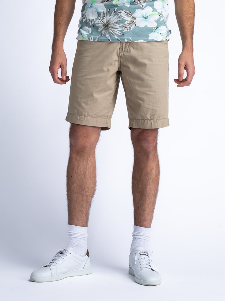 

Тканевые шорты Petrol Industries Chino-Shorts mit Gürtel Tropicana, коричневый