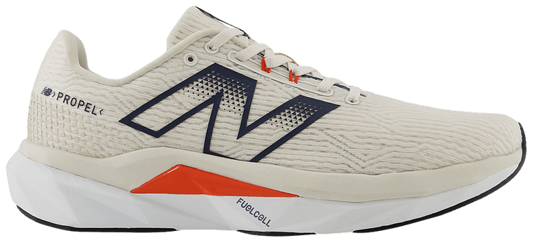 

Кроссовки New Balance FuelCell Propel v5 'Linen Navy Neo Flame', кремовый