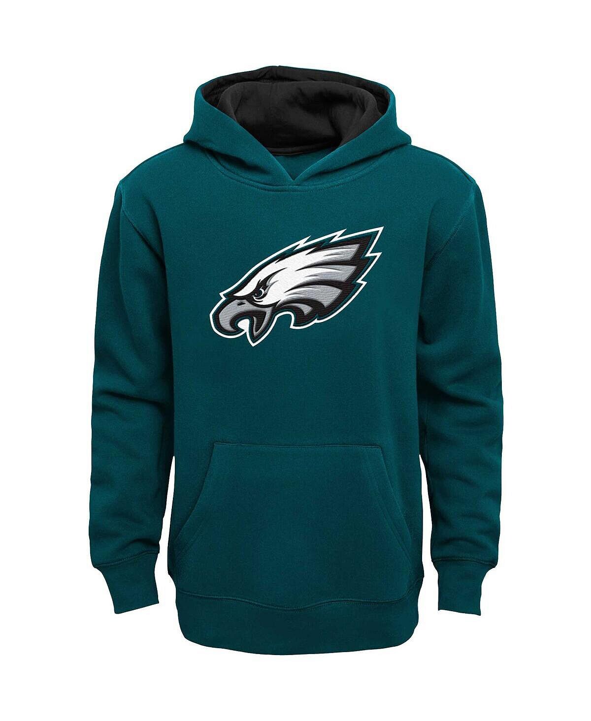 

Пуловер с капюшоном Big Boys Midnight Green Philadelphia Eagles Prime Outerstuff