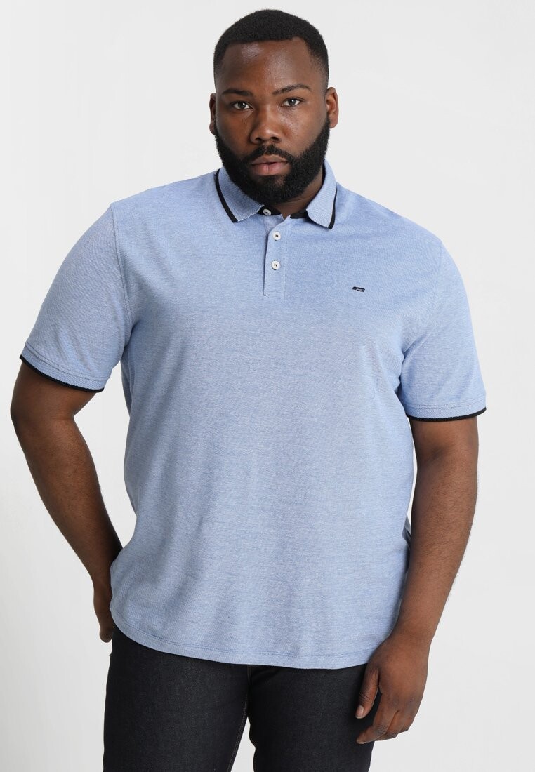 

Поло JJEPAULOS Jack & Jones, яркий кобальт
