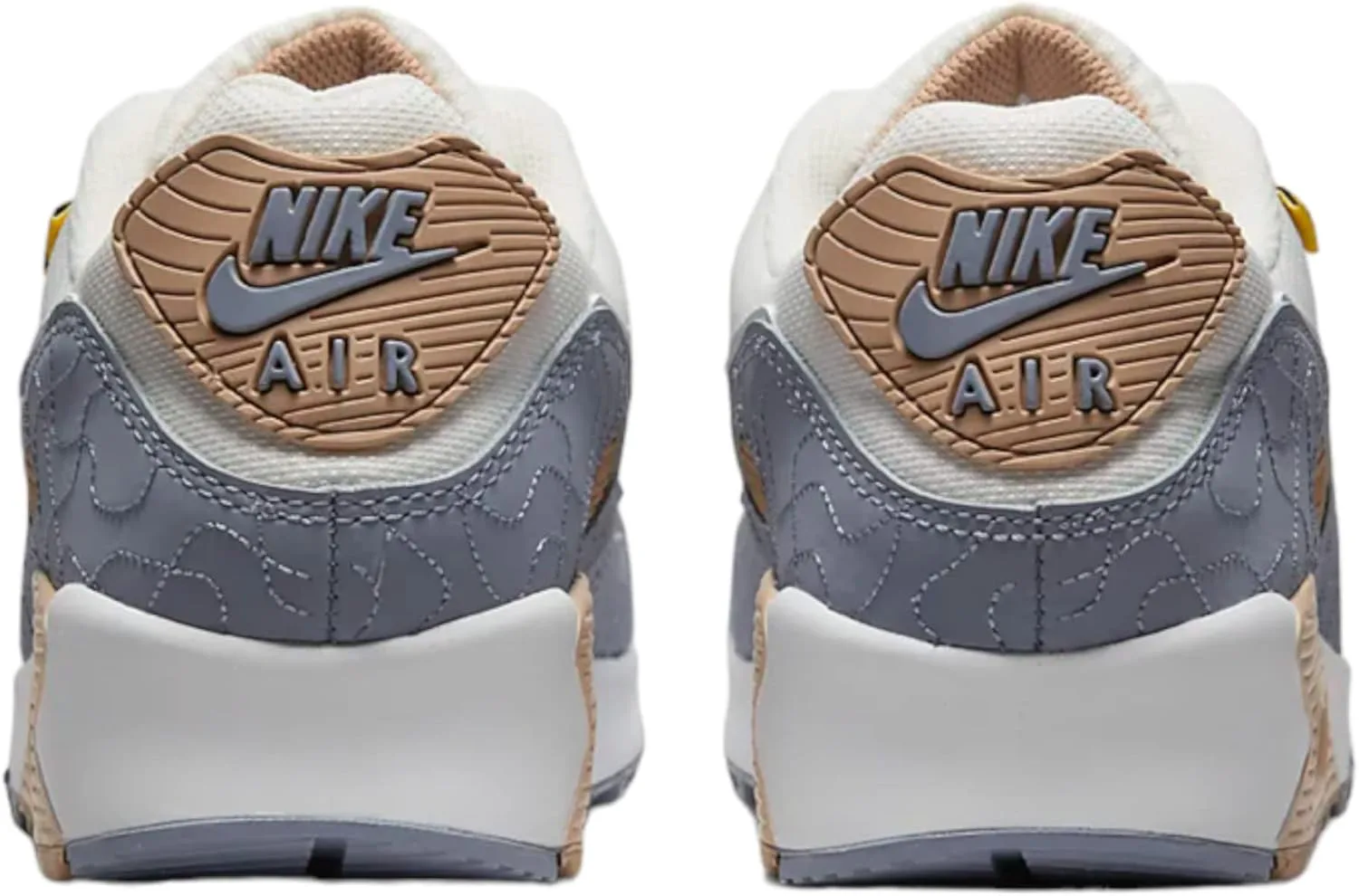 Мужские кроссовки NIKE Air Max 90 PRM, белый — фото 4