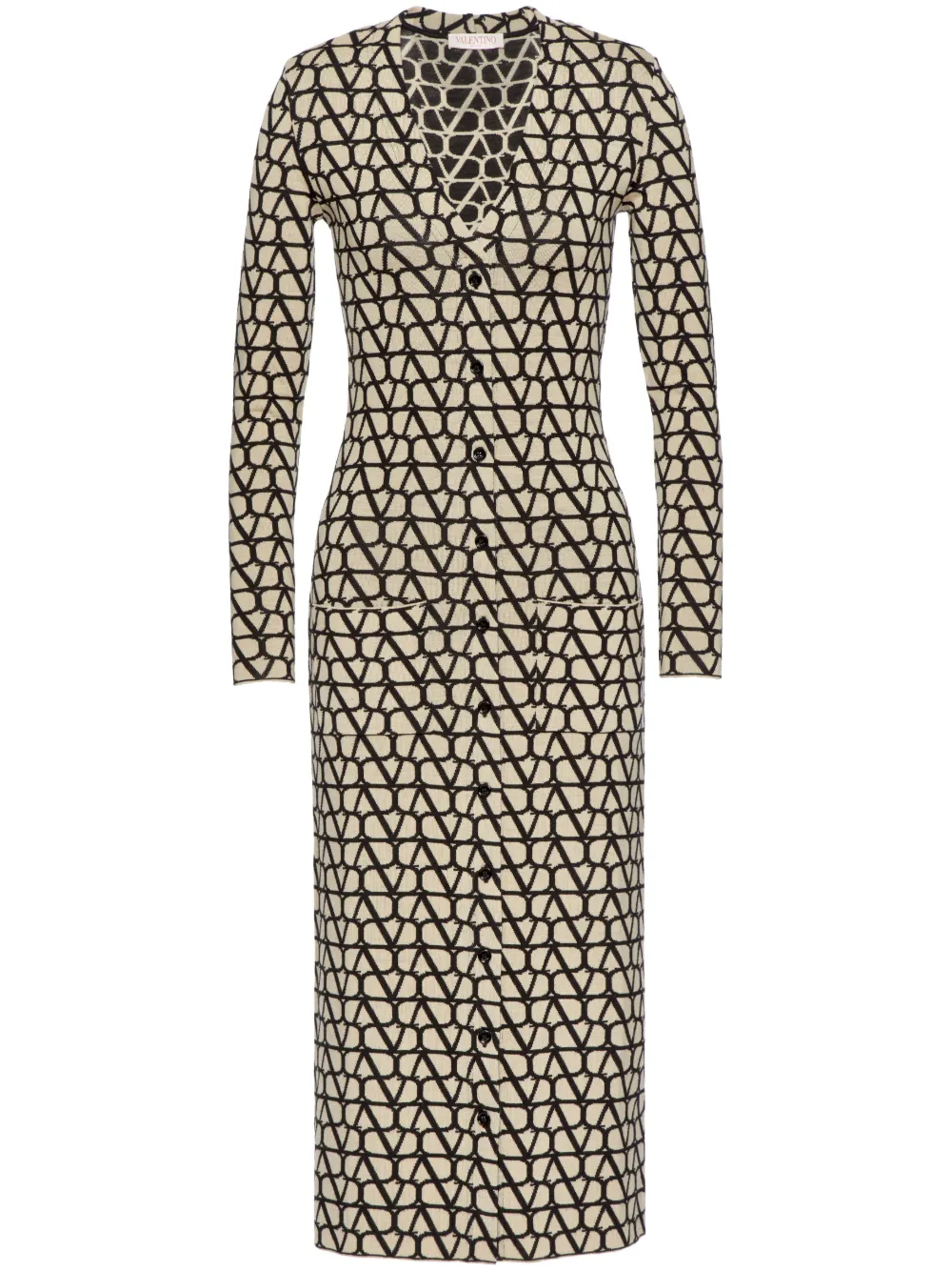 

Шерстяной кардиган Toile Iconographe VALENTINO GARAVANI, нейтральный