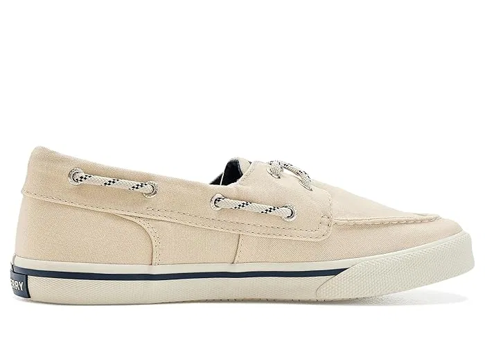 Кроссовки парусиновые Bahama Sneaker Sperry Kids, Bone Washed Canvas — фото 4