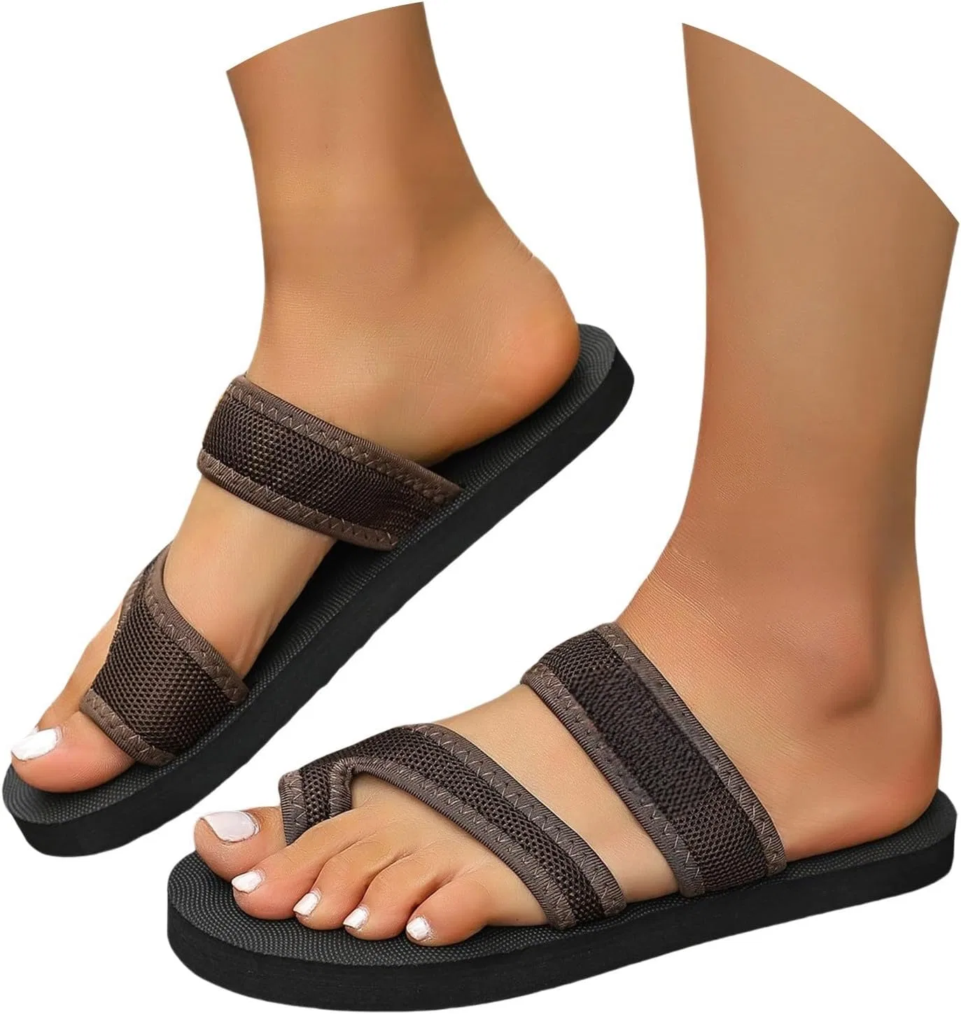 Женские купальные тапочки Generisch, мужские тапочки Cloud Slippers, супермягкие тапочки, легкие и удобные мюли, износостойкие тапочки для душа, удобные банные тапочки, купальные тапочки на платформе, Coffee — фото 4