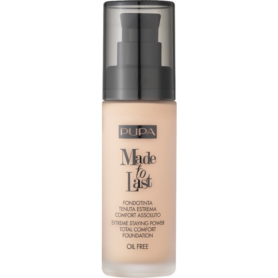 

Тональная основа PUPA Milano Made To Last Foundation, No. 030 Natural Beige / 30 ml