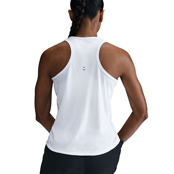 Женский майка для бега Dri-FIT Nike, White — фото 2