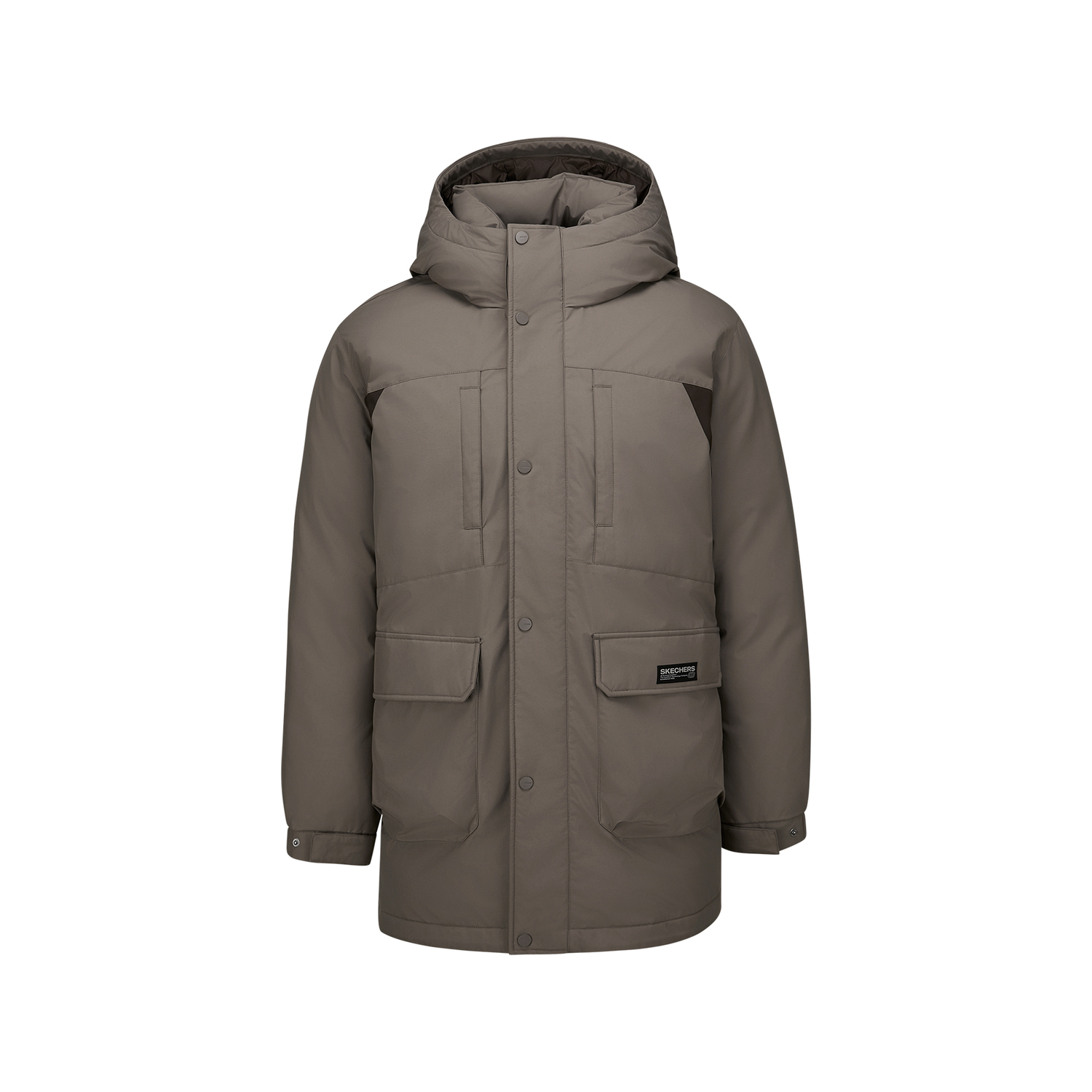 

Skechers Утепленная куртка унисекс Iron Brown 05QR, Iron Brown-05QR