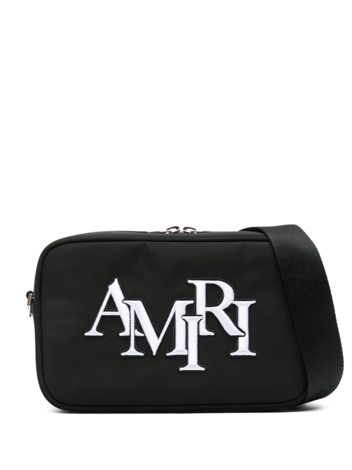 

Сумка-мессенджер Staggered с вышитым логотипом AMIRI, черный