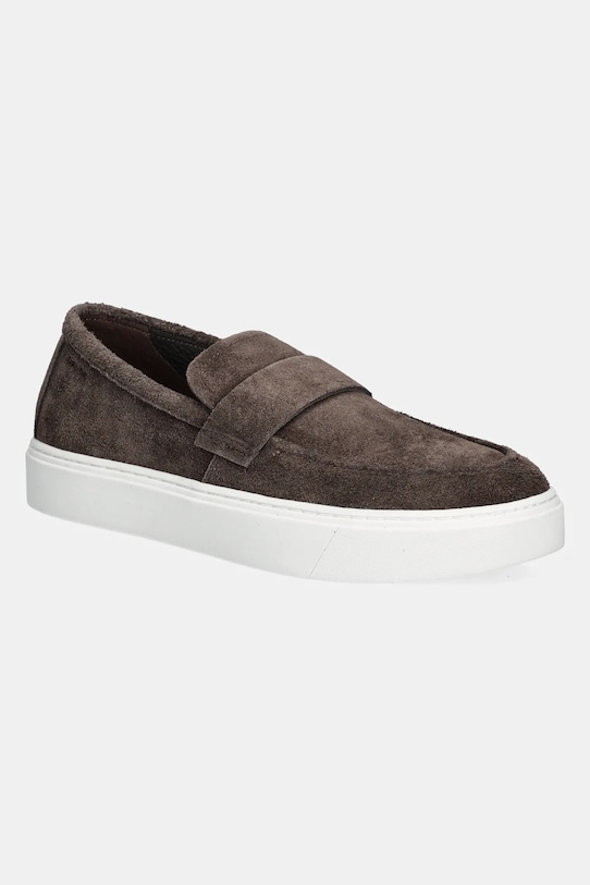 

Замшевые мокасины MOCCASIN SUE без подкладки Calvin Klein, коричневый