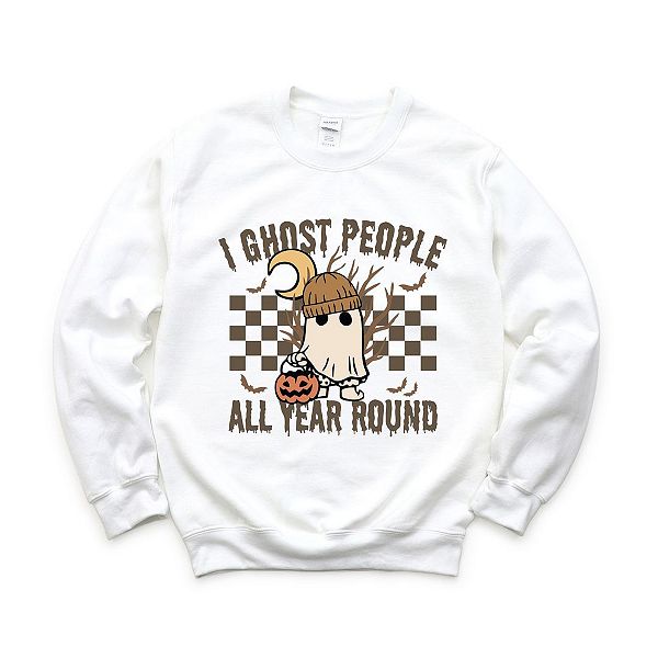 

Толстовка I ghost people all year round Simply Sage Market, White