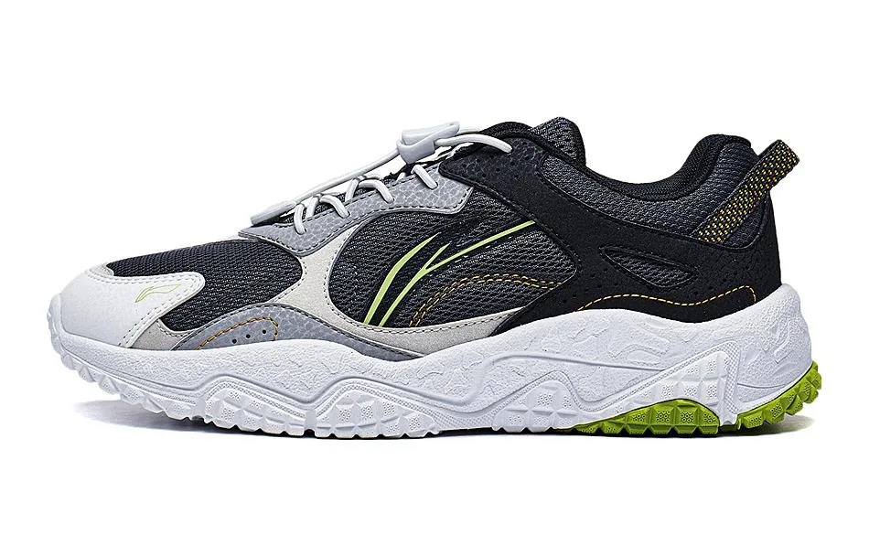 YOUNG Li-Ning YOUNG Cushioning Rebound детские повседневные кроссовки черно-серые