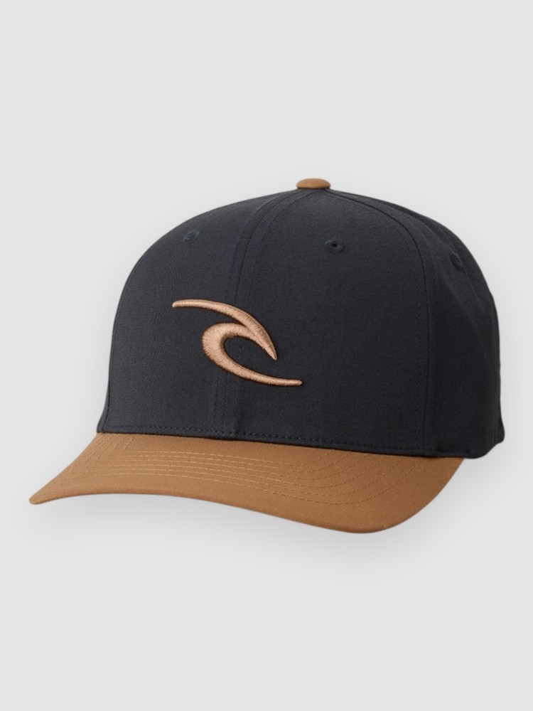 

Бейсболка Rip Curl Tepan 2.0 Flexfit Cap, black/tan