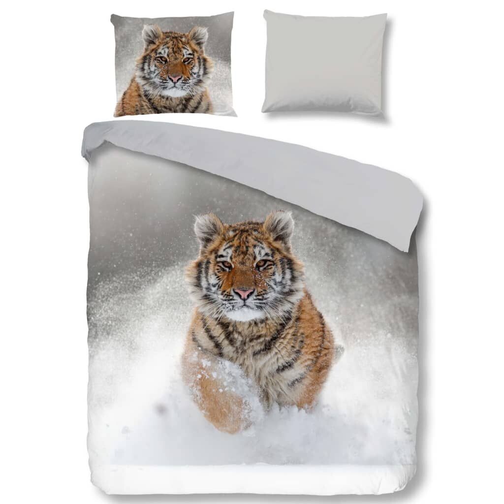 

Постельное белье Good Morning SNOW TIGER 200×200/220 см фланель