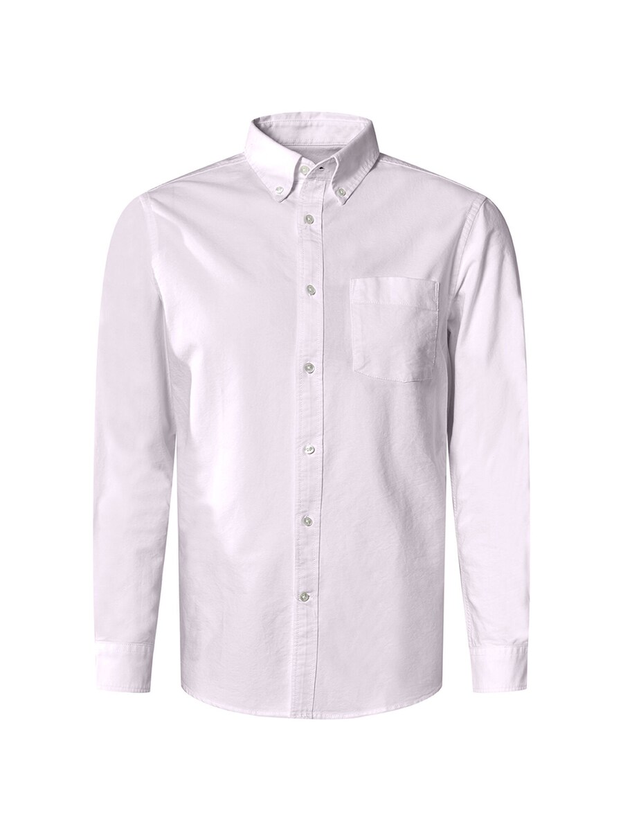 

Рубашка на пуговицах классического кроя PIERRE CARDIN, White