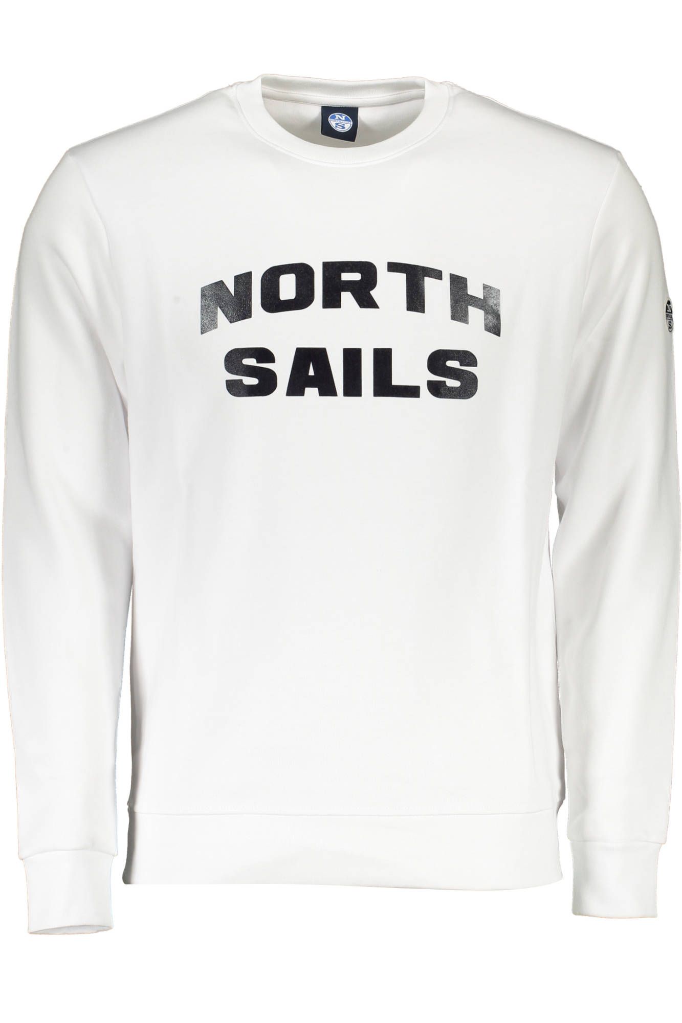 

Белый хлопковый мужской свитер North Sails