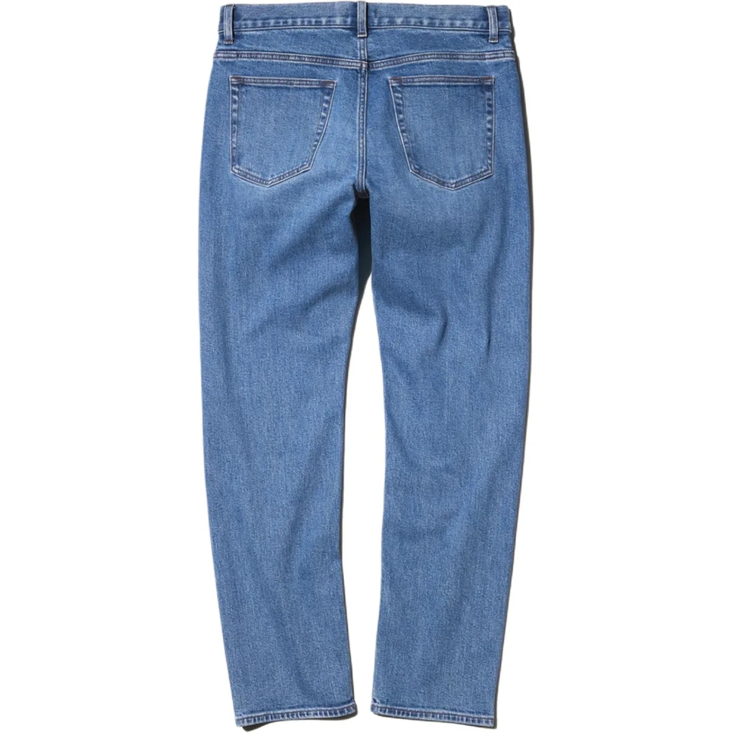 UNIQLO Джинсы мужские голубые прямые — фото 3