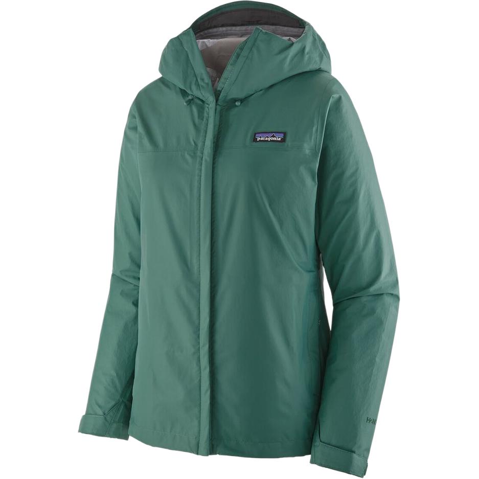 

Patagonia Трехслойная дождевая куртка с логотипом, Regen Green