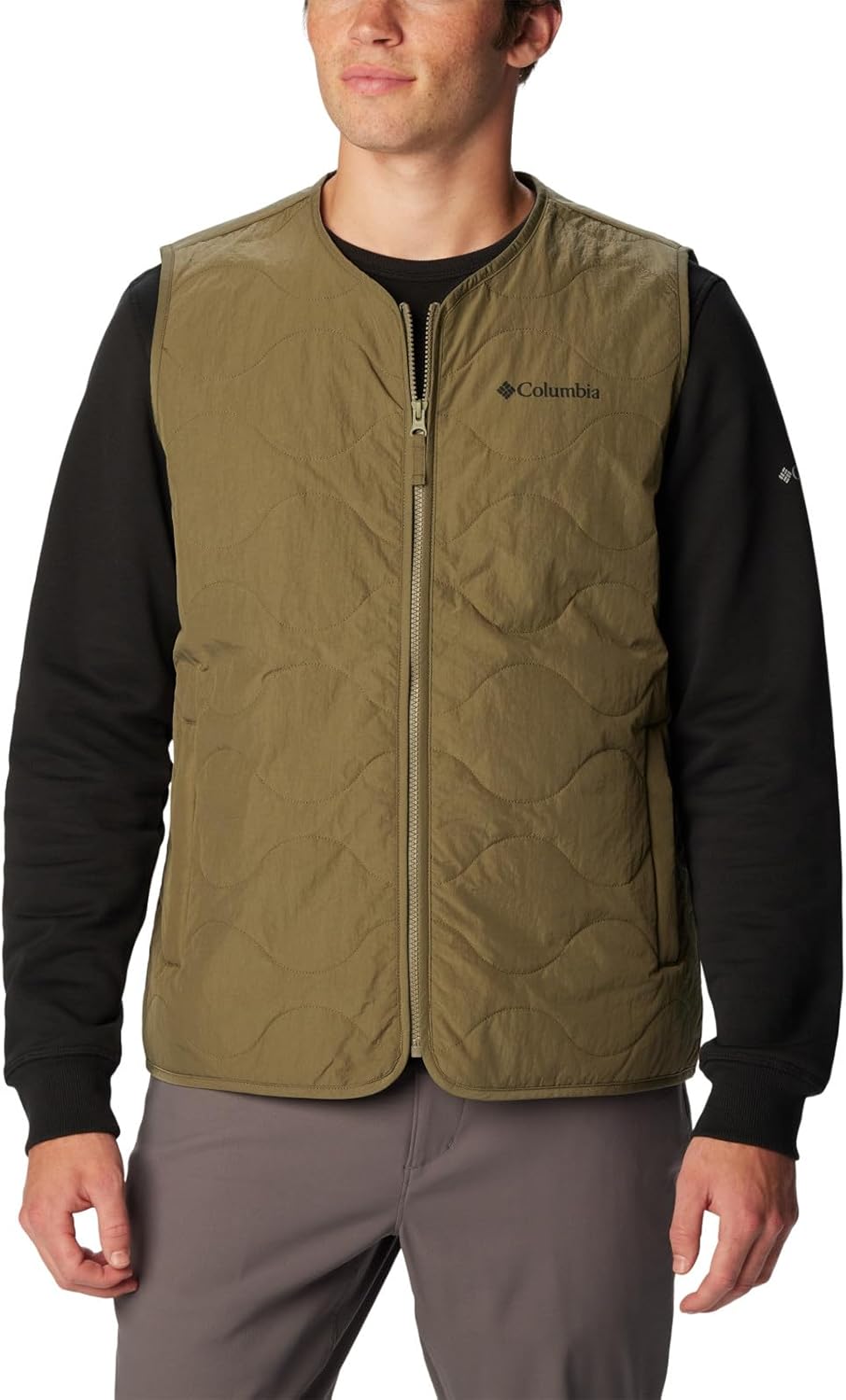 

Columbia мужская жилетка Birchwood, Stone Green