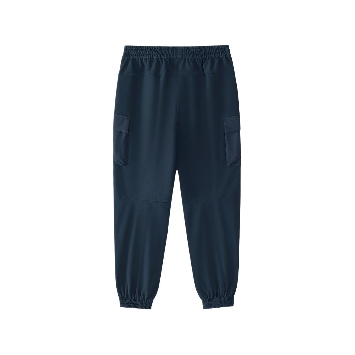 Подростковые спортивные штаны глубокий халат FILA KIDS, синий — фото 3