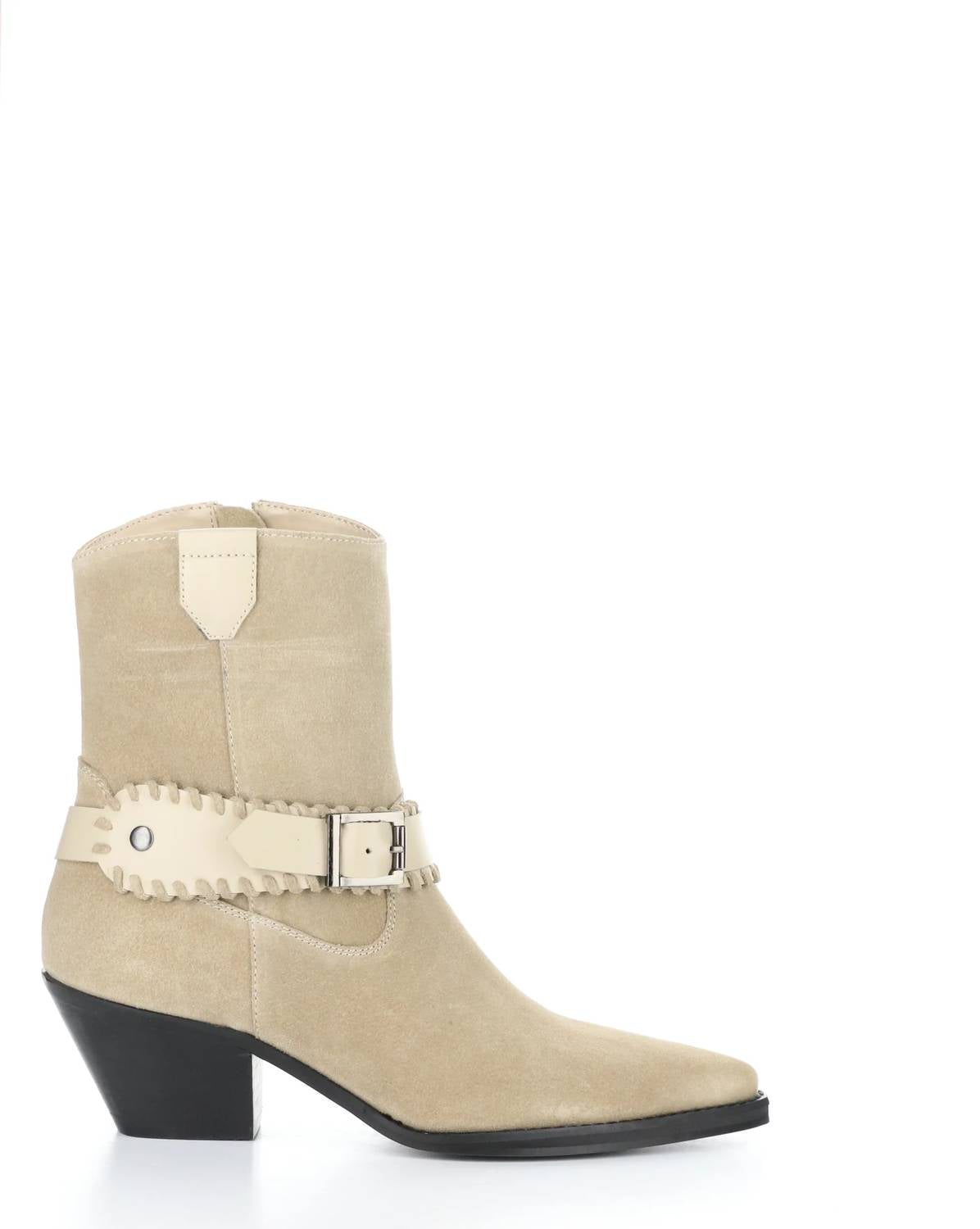 Женские тартановые ботильоны Beige BOS & CO