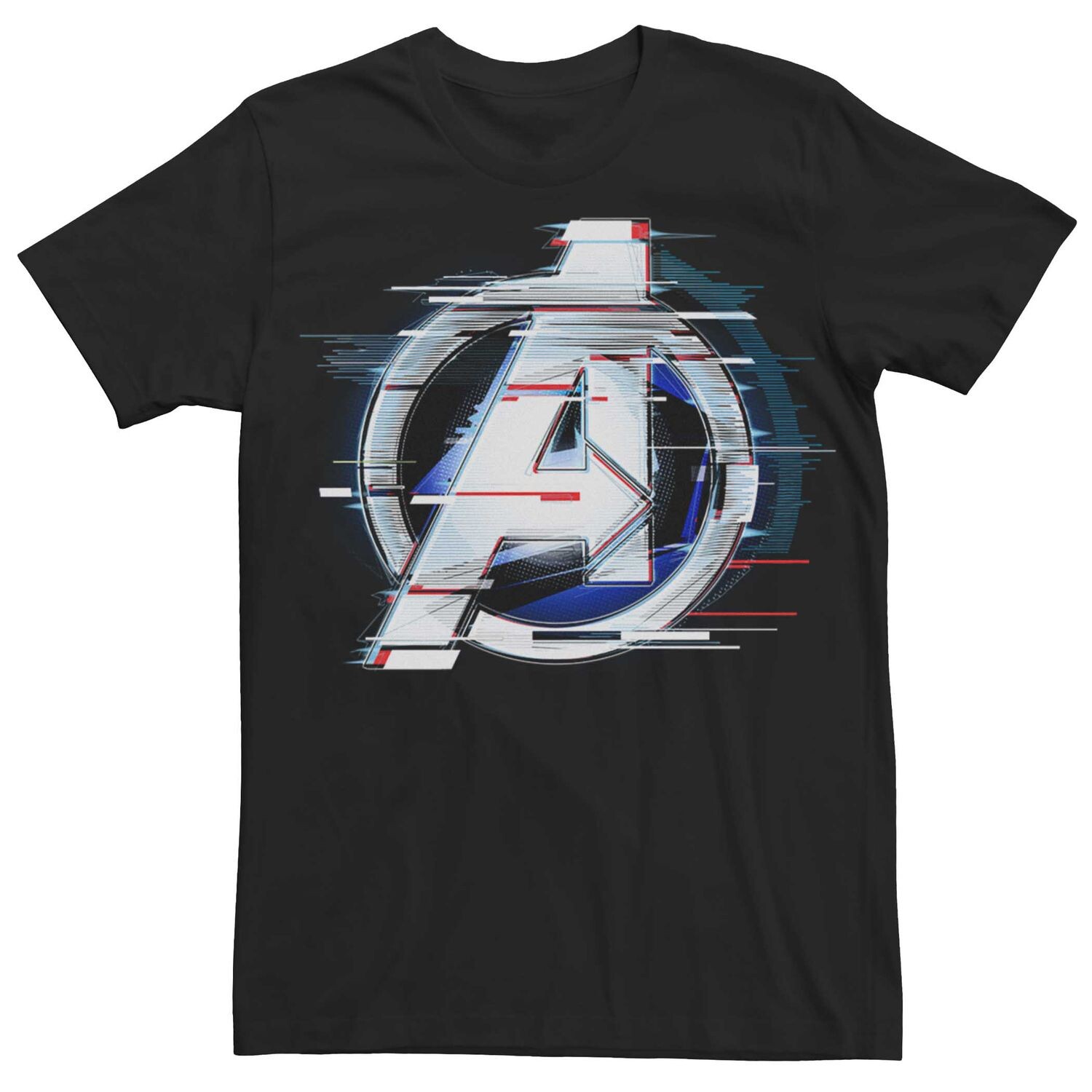 

Мужская футболка с логотипом Marvel Avengers Glitted Tech Licensed Character