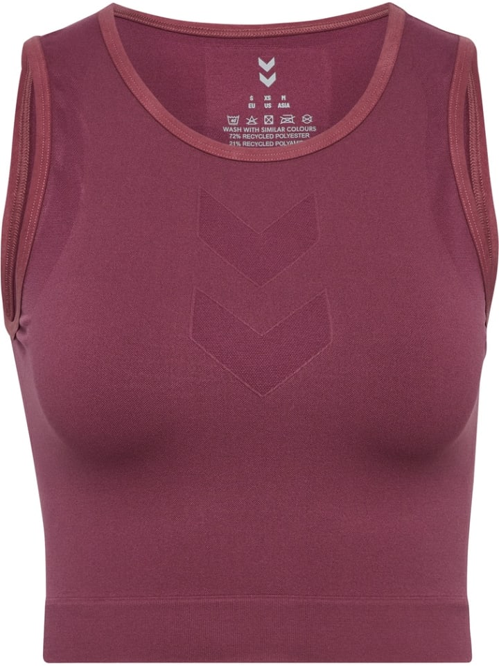 

Hummel Спортивный бюстгальтер "Hiit Seamless W Top" фиолетового цвета