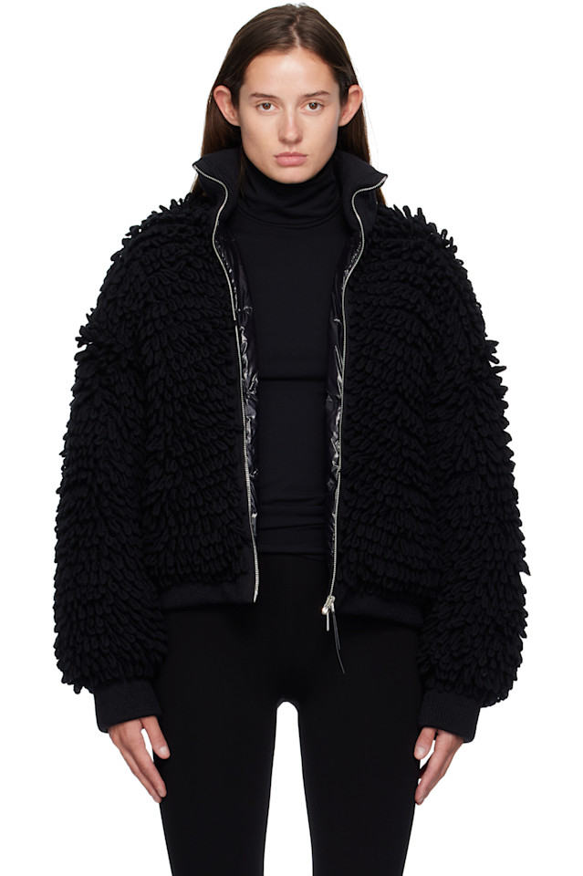 

Пуховый кардиган Moncler x ee72 Moncler Genius, черный