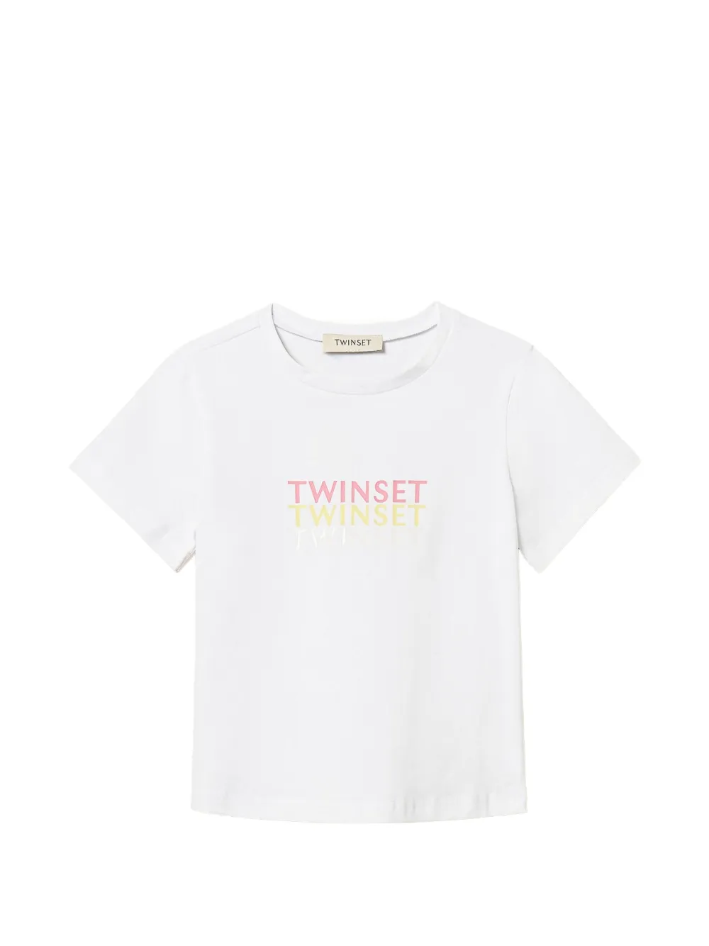 

Футболка с логотипом Twinset Kids, белый