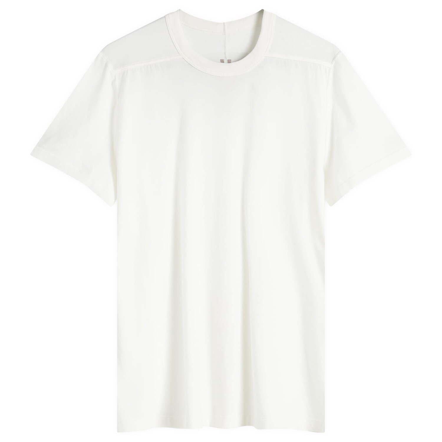 

Футболка Rick Owens Short Lightweight Level Tee, цвет Milk