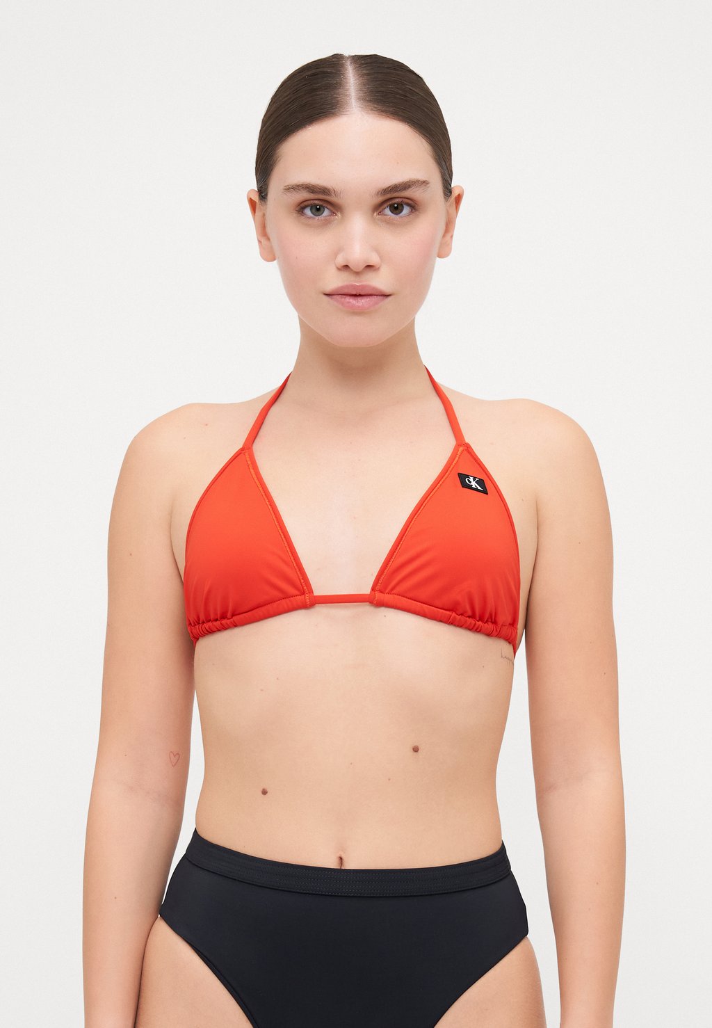 

Верх бикини TRIANGLE Calvin Klein Swimwear, красный