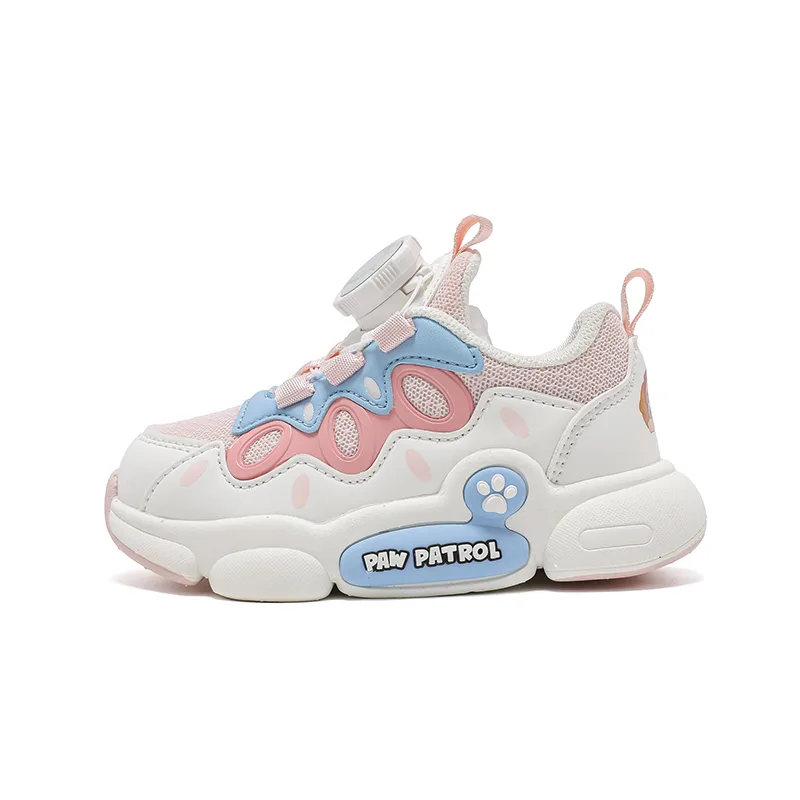 Низкие детские кроссовки с противоскользящей подошвой PAW PATROL, Beige/Mica Pink — фото 3